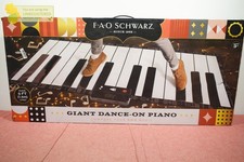 FAO Schwarz Giant 69" Dance-On Piano Mat Damaged 