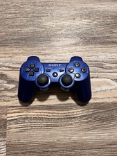 Sony PS3 DualShock 3 Wireless Controller Blue OEM Original Tested