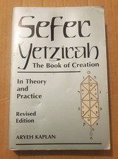 Sefer Yetzirah The Book of Creation - Kaplan 1997 revised edition pb - wear