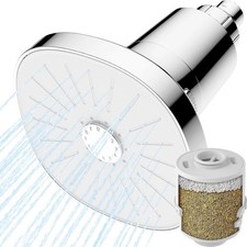 Filtered Shower head, Rain Shower Head with Filter, High Pressure Shower Filter