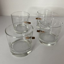 Lot Of 4 Benshot Bullet Rocks Glass w Real 0.308 Bullet | Made in the USA