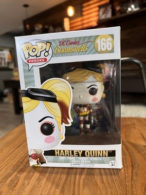 Funko Pop! Vinyl Harley Quinn DC Comics Bombshells #166 Collectible Figure