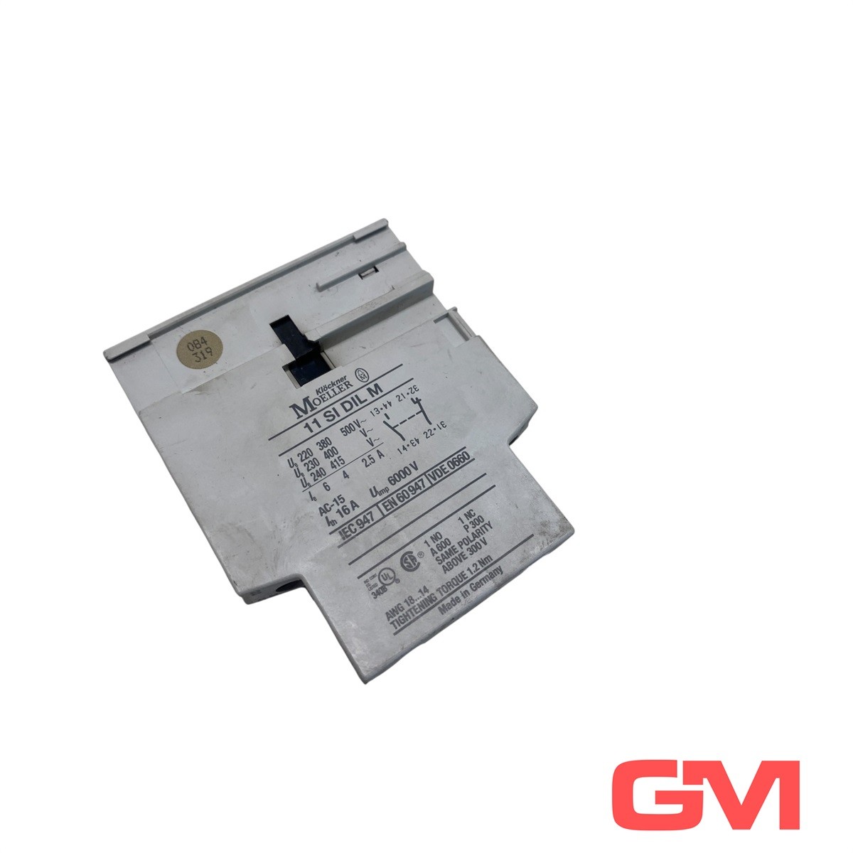 Klöckner Moeller Auxiliary Contact Module 11SIDILM Help Switch Base