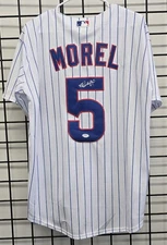 Christopher Morel Autograph Chicago Cubs Jersey Auto PSA DNA