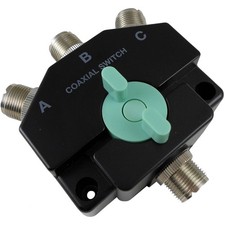 UHF SO-239 Coaxial Switch with SWR Calibration for Enhanced Radio Communication