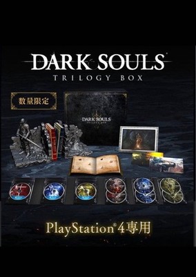 DARK SOULS TRILOGY BOX Limited Edition PS4 Complete Set
