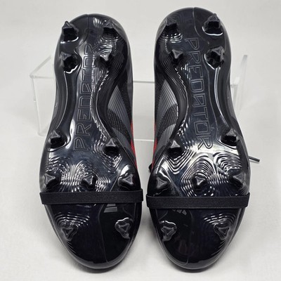 Adidas Predator League FT FG/MG Black Red Soccer Cleats ID1322