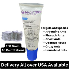 Envu Maxforce Quantum Ant Bait botella de 120 gramos con 10 estaciones de cebo