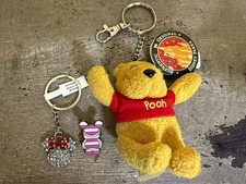 Winnie The Pooh plush Key Chain 4  Authentic Disney Theme Parks Small Lot