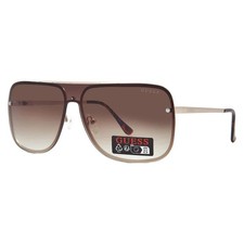 Guess Factory Brown Gradient Shield Men's Sunglasses GO00053 32F 00