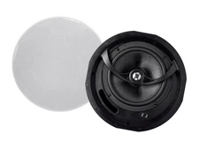 Monoprice Alpha 2-Way Carbon Fiber Ceiling Speakers - 8 Inch (Pair) 160 Watts