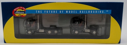Juego de 2 semirremolques Freightliner azul y púrpura escala HO Athearn 91906 | Condition: New