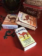 WWII US Army Camel Set (3)no Tobacco Move Props