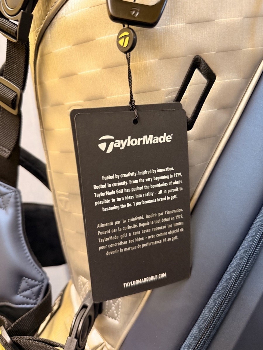 TaylorMade Mens Qi10 Tour Stand Bag 2024 - N2644801 - Navy/Silver