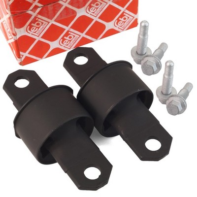 2x FEBI BILSTEIN Querlenker Lagerbuchse Hinten für FORD Focus I DAW II DA DB