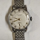 Vintage 1950s Seikosha Chronometer Seiko Manual Wind Wristwatch w/ Kameido Crane