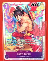 One Piece Card Game Luffy-Tarou ST18-005 Super Rare Holo