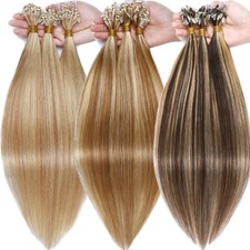 CLEARANCE Micro Loop Ring Remy Human Hair Extensions Microlink Bead Hair 150G