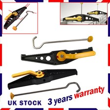 2×For Lockable Ladder Clamps Van Roof Rack Wide Safe Clamp RAS21