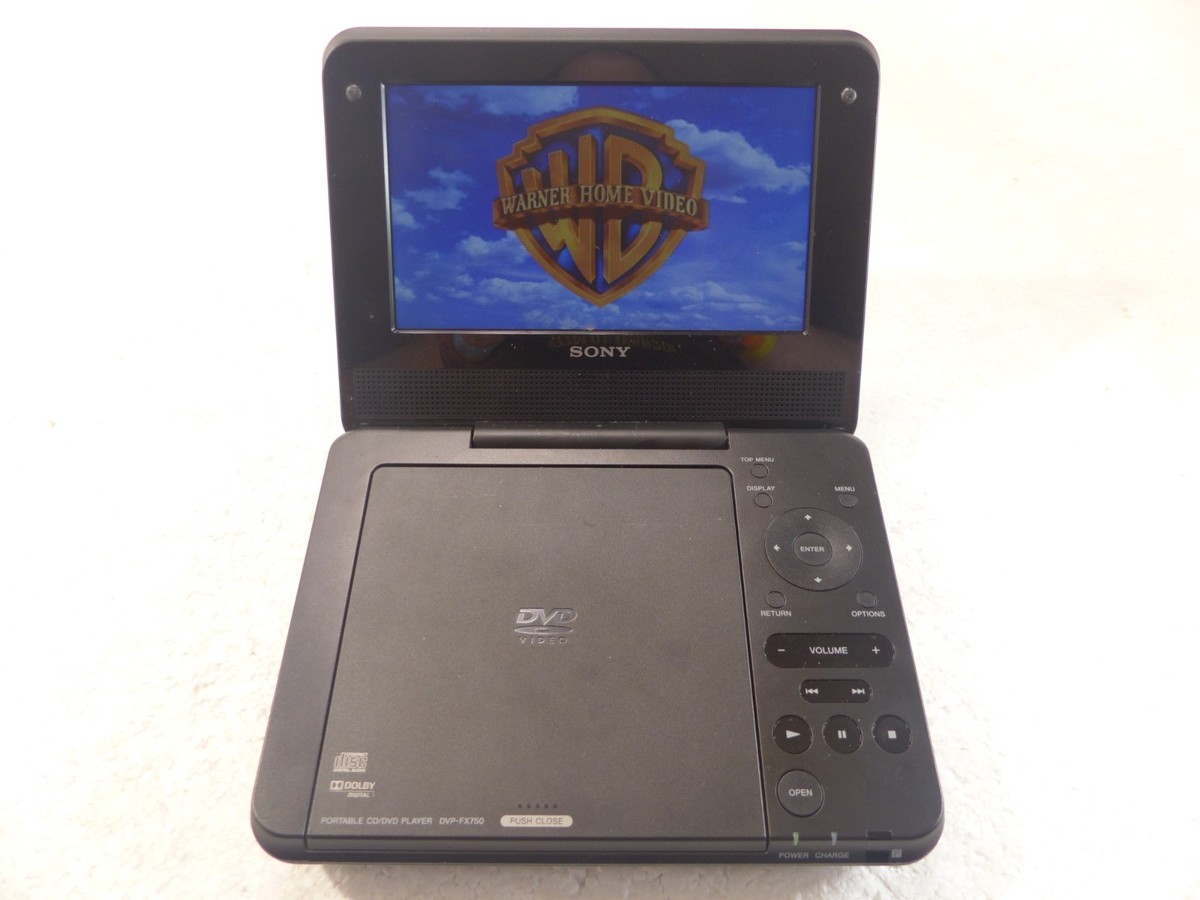 Sony DVP-FX750 Portable DVD Player with Screen (7