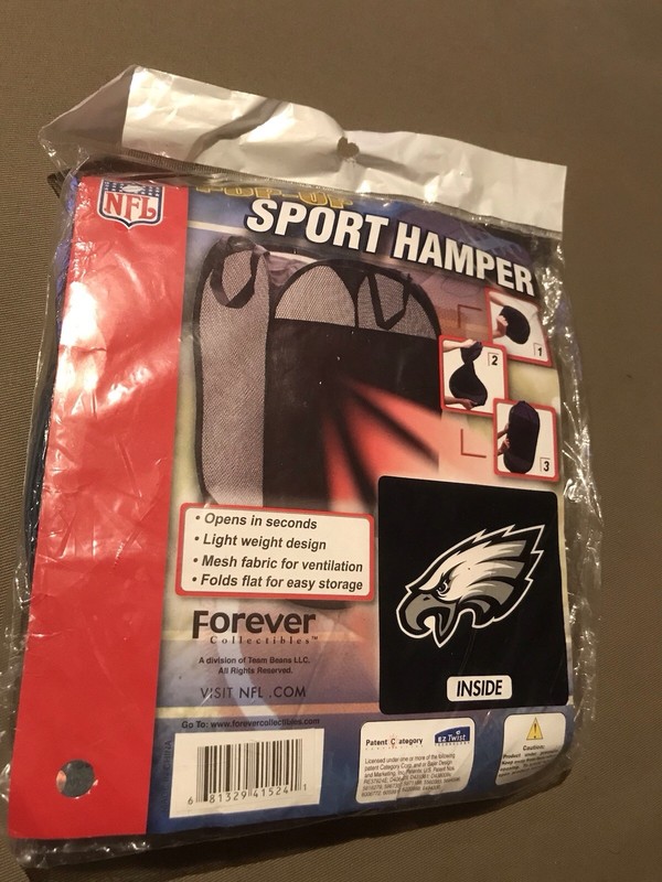 Philadelphia Eagles Pop Up Sport Hamper. New In Wrap