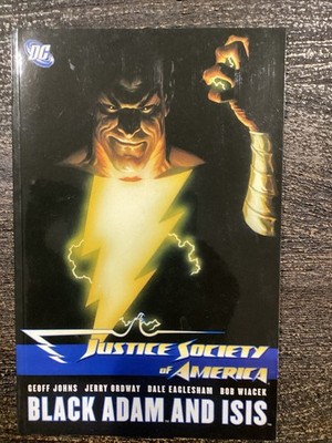 Justice Society of America Black Adam and Isis TPB Geoff Johns Jerry Ordway JSA