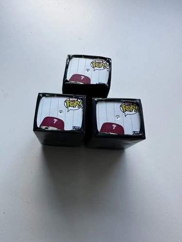 (3) Funko Bitty Pop! Bryce Harper MLB Mini Vinyl Figure Phillies - Sealed Mini