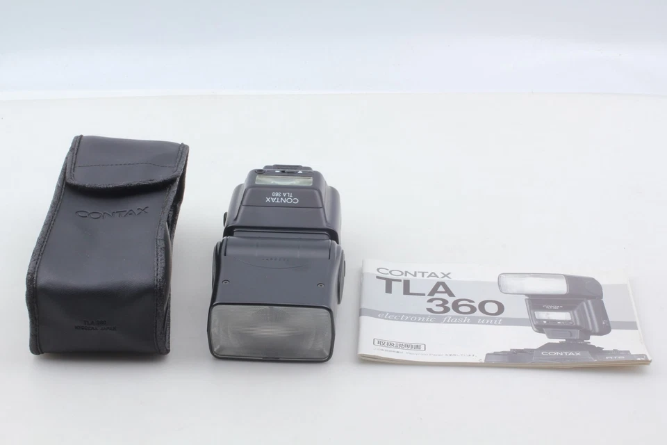 Tested 【MINT w/ Case】 Contax TLA 360 Shoe Mount Flash Strobe From JAPAN - Image 3 of 4