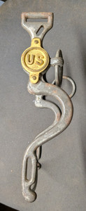 Civil War U.S. Model 1863 Artillery Bridle Curb bit In Excellent Condition