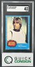 LUKE SKYWALKER 1977 TOPPS STAR WARS #1 SGC 4 B Q6995