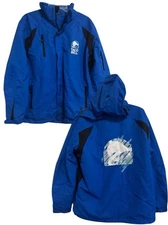 Port Authority Taco Bell Fleece Lined Hooded Jacket Coat Parks Sz Large