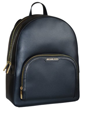 Michael Kors Rucksack Tasche Bag Large JAYCEE LG ZIP PKT BACKPACK Schwarz neu