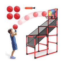 Kids Basketball Hoop Arcade Game W/Electronic Scoreboard Cheer Sound, Basketb...
