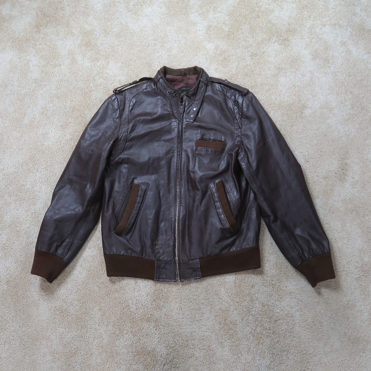 G-1☆本革☆Authentic☆ 短丈“bomber jacket G-1☆本革☆Authentic☆ 短丈“bomber jacket