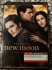 TWILIGHT SAGA NEW MOON-TARGET EXCLUSIVE 3 Disc Deluxe Ed--Kristen Stewart--DVD