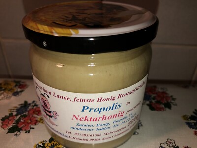 Propolis in Blütenhonig Extra fein crem von Chemnitztalimkerei