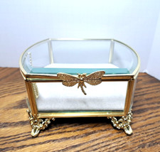 Glass Jewelry Box With Dragon Fire Rachel Ashwell