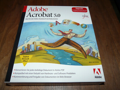 Adobe Acrobat 5.0 für Mac deutsche Vollversion