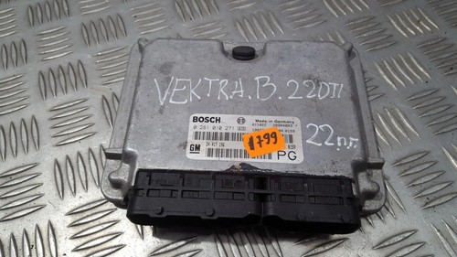 0281001871 Motormanagement, Steuergerät, ECU  24417196 Opel Vect DE541471-67