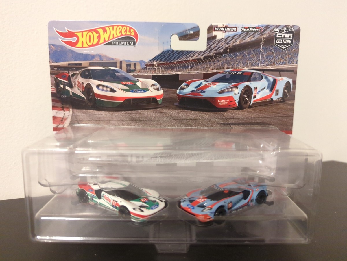 2023 Hot Wheels Premium Car Culture 2 Pack 2016 '16 Ford GT Race