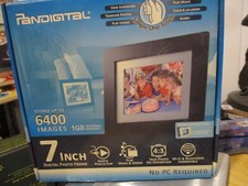 Pandigital PAN7000DW 7  Digital Photo Frame 6400 Images NEW IN BOX