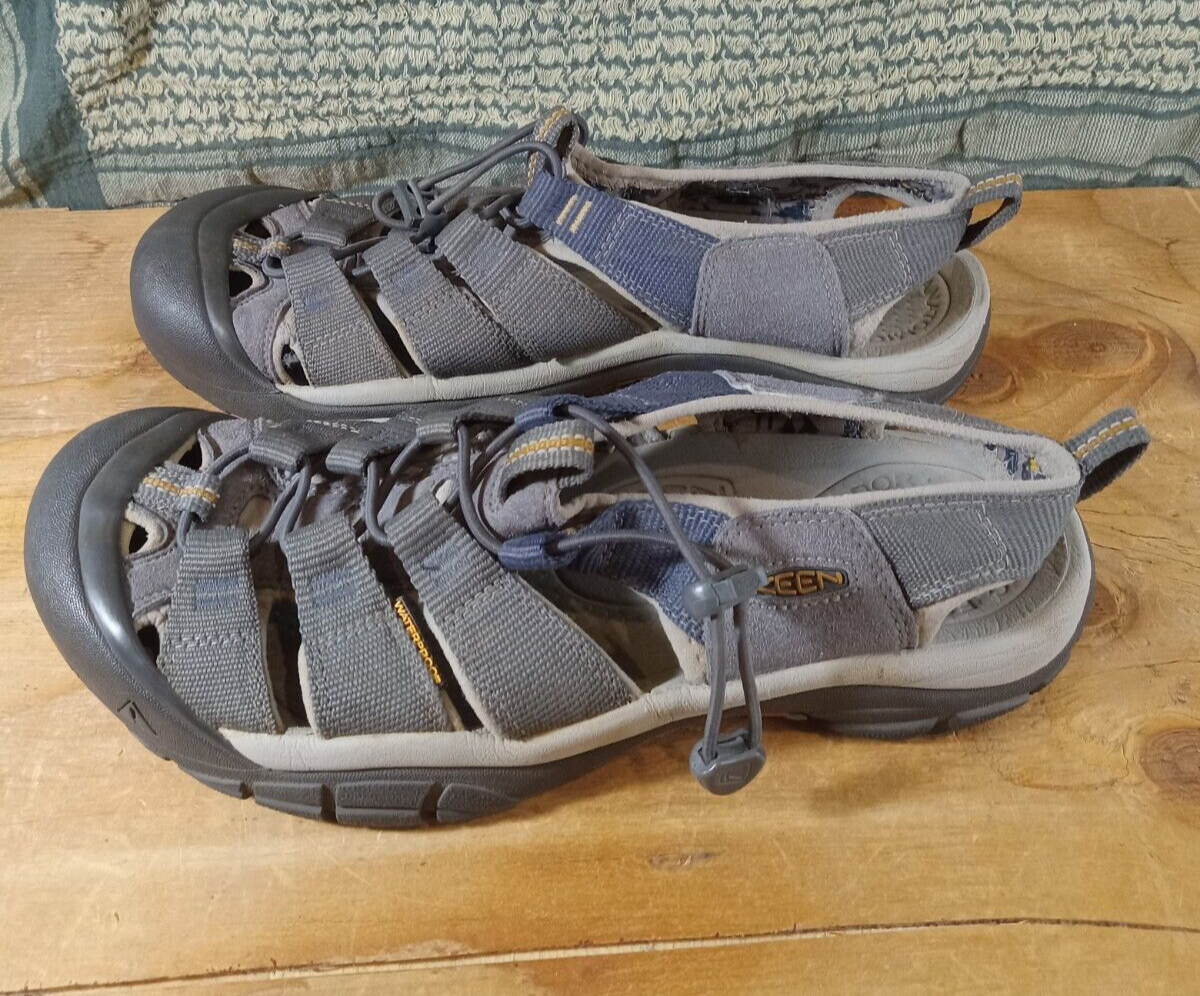 Keen scarpe sandalo uomo grigio rete traspirante taglia 9 sb7