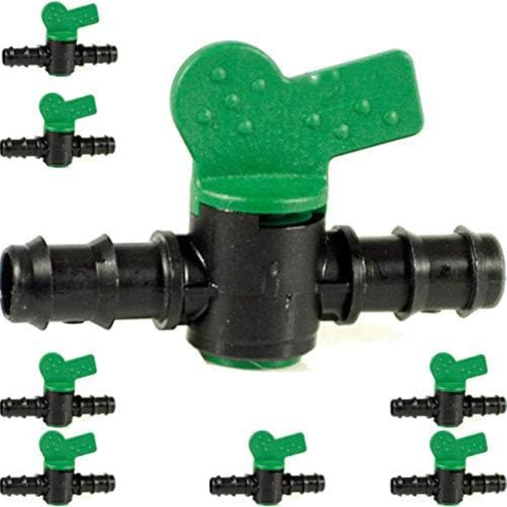 Valvola 25mm Irrigazione a Goccia Professionale - Rubinetto PE Antigoccia