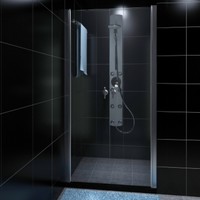 Shower Glass Door Safety Enclosure Screen Double Doors Aluminum 80 Cm Bathroom Shower Glass Door Safety Enclosure Screen Double Doors Aluminum 80 Cm Bathroom