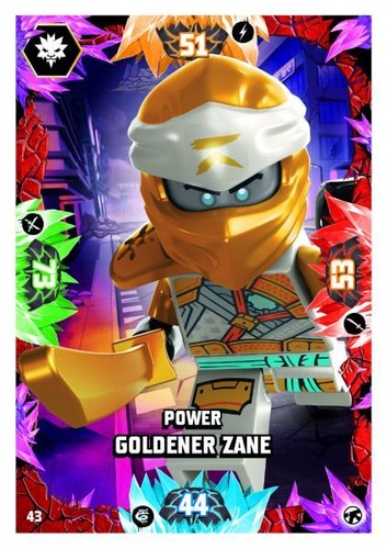 LEGO Ninjago Seria 8 NEXT LEVEL Karty kolekcjonerskie Karty kolekcjonerskie 1-150 - Zdjęcie 44 z 151