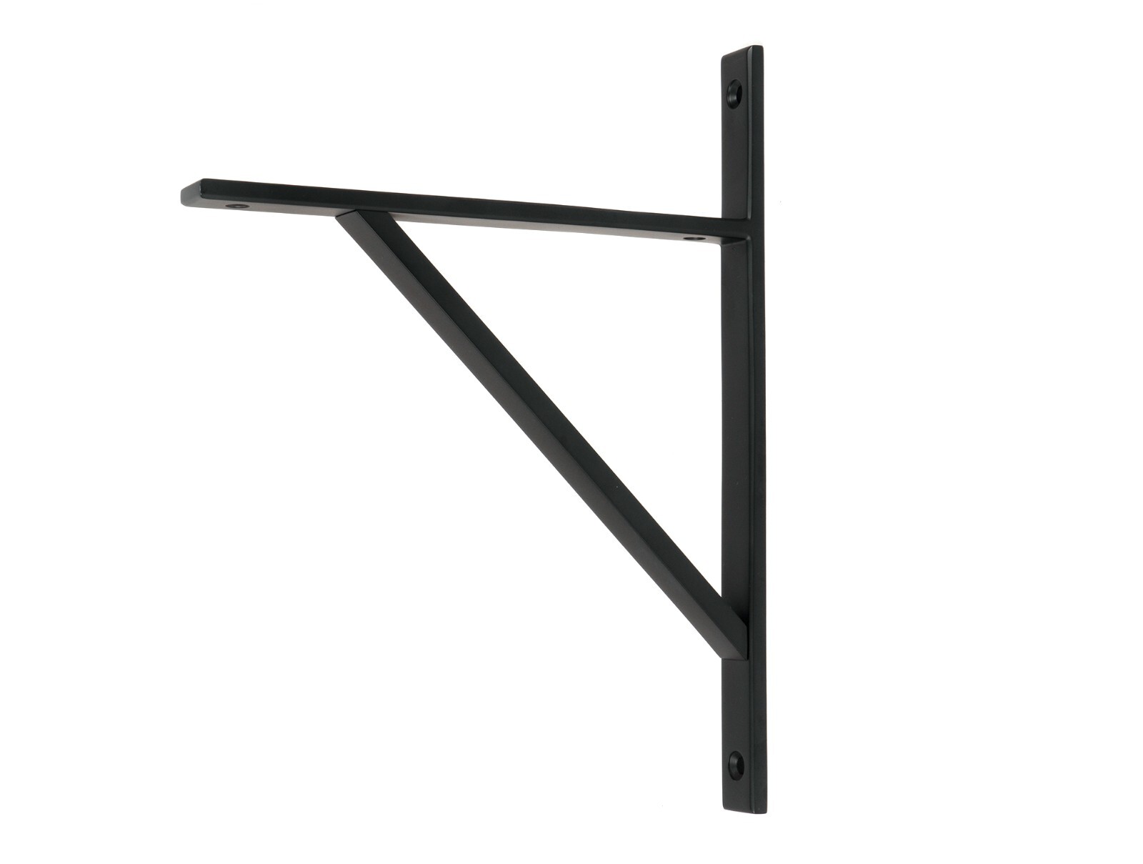 From The Anvil 51154 Matt Black Chalfont Shelf Bracket (260mm x 200mm)