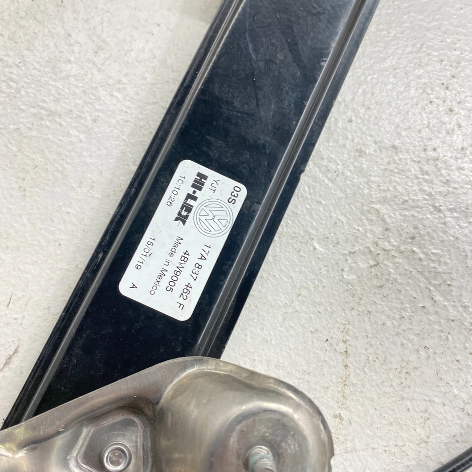 REGULADOR VENTANA PUERTA LADO PASAJERO DELANTERO DERECHO VOLKSWAGEN JETTA 2019-2021 OEM Foto 4 de 4