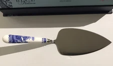 NEW SPODE BLUE ITALIAN CAKE SLICE PASTRY SERVER BOXED BLI1104-X