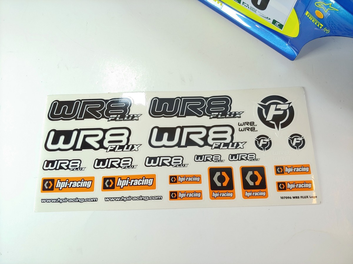 NEW: HPI Racing WR8 Flux Subaru Impreza 1/8 Rally Car Factory