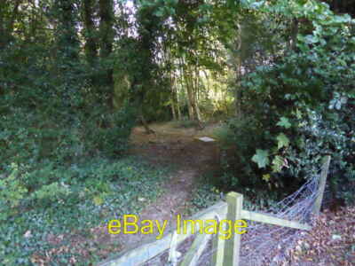 Photo 6x4 Path through woodland from cricket pitch Crawley Down  c2016